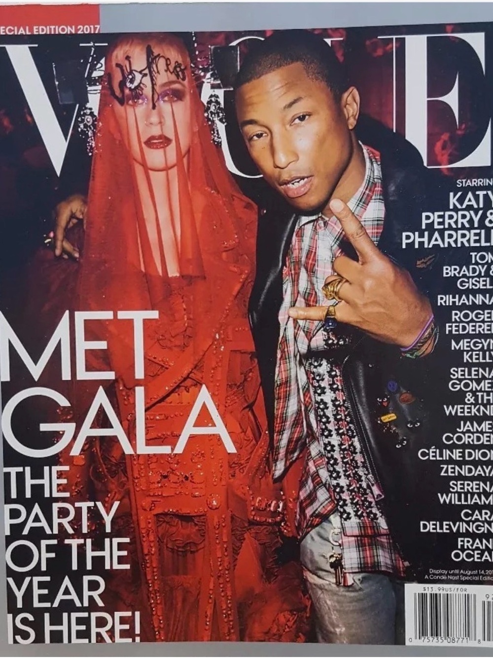 Vogue Magazine Cover Met Gala 2017— vintage
